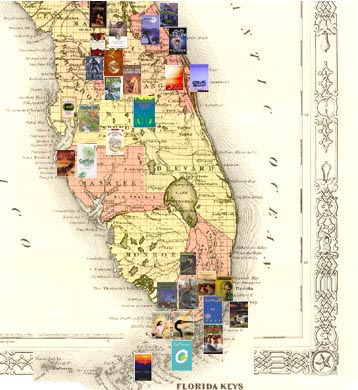 Florida Book Map